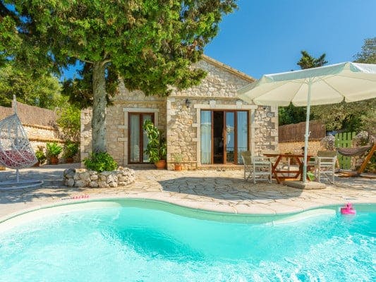 Villa Gallini villas in Greece with private pools