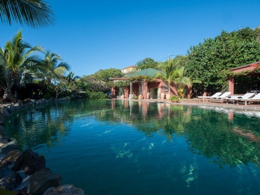 Villa African Queen Caribbean villa with pool