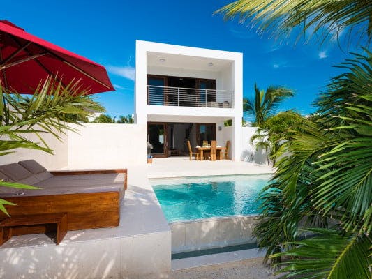 Sugar Kube Turks and Caicos honeymoon villas