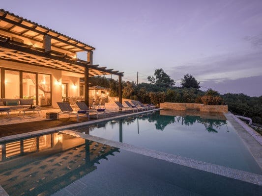 Villas in Greece with pools Villa Zacharenia in Corfu