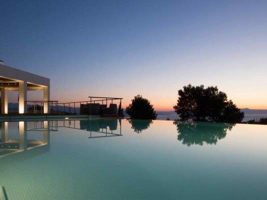 Villas in Greece with pools Terra Creta in Crete