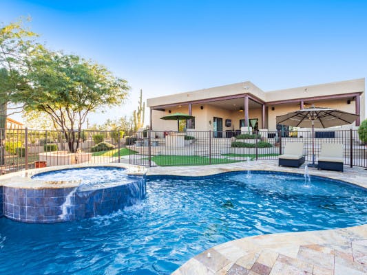 Arizona vacation rentals with private pools Scottsdale 176