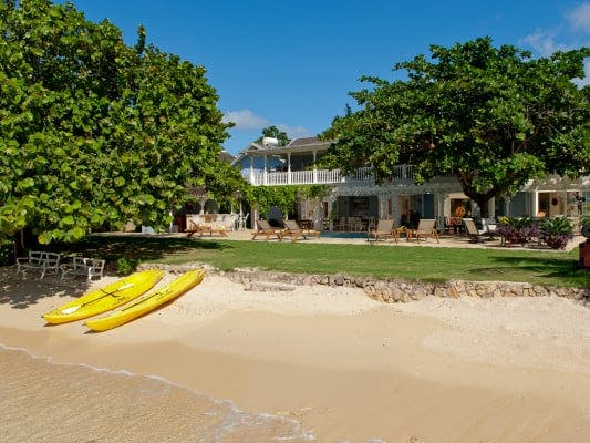 A Summer Place on the Beach - beachfront villa rentals in Discovery Bay