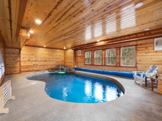 Wears Valley 28 Cabin with pool and hot tub