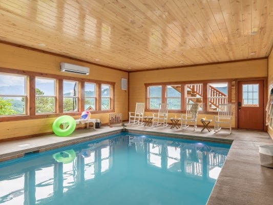 Pigeon Forge 78 cabin with indoor pool