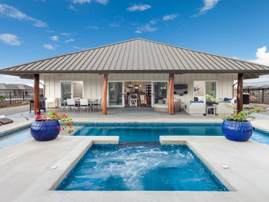 Villas in Hawaii with private pools Big Island 1