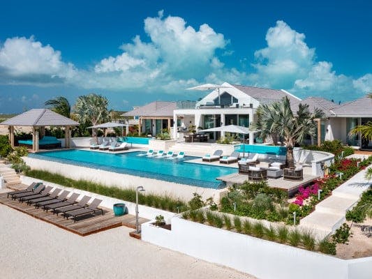 Emerald Bay Turks and Caicos beachfront villas