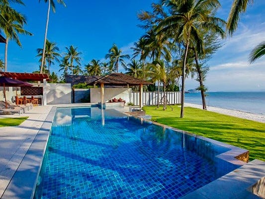 Lipa Noi 8032 8 bedroom beachfront vacation rental