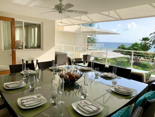 Palm Beach 303 villas in Barbados near Oistins