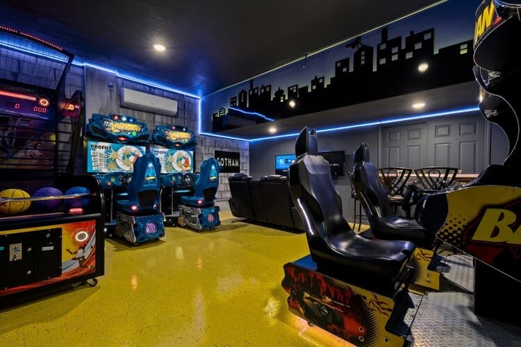 city themed games room