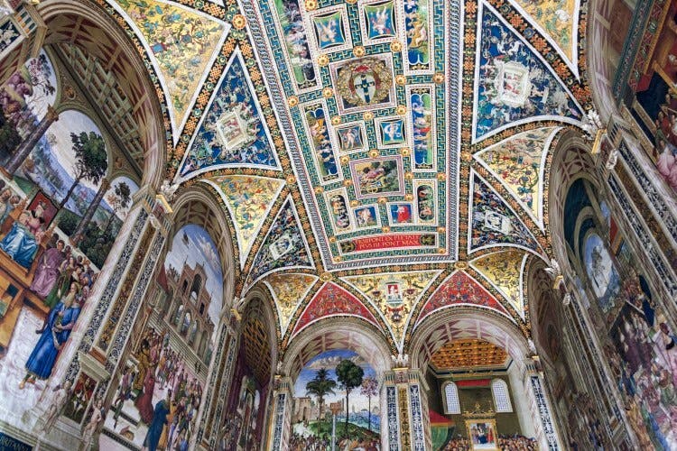 interior of siena cathedral