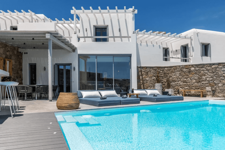 Villa calypso Mykonos vacation rental