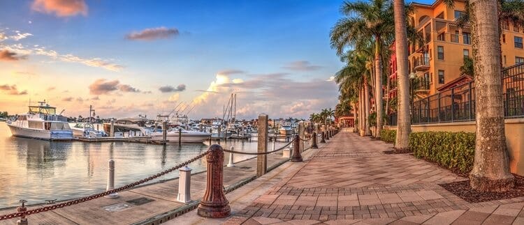 view of marco island dock 