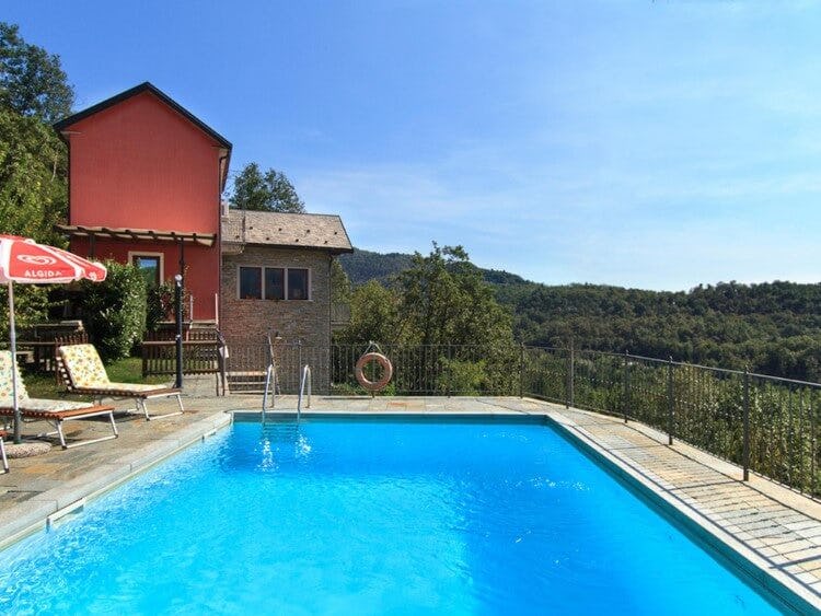 Villa Bernardino Lake Maggiore vacation rental private pool