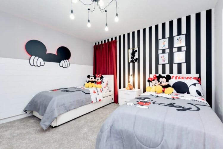 Disney themed bedroom