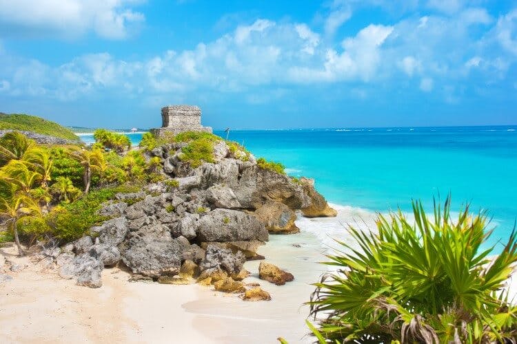 Tulum Mayan ruins in Mexico