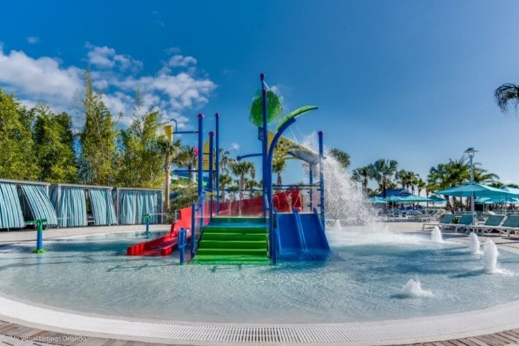 Splash pad at Windsor Island Resort
