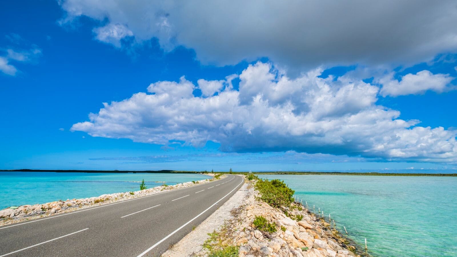 Turks and Caicos road