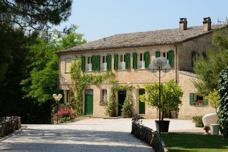 Tombolina Relais Antico Casolare villa rental in Le Marche, Italy; a traditional farmhouse-style home