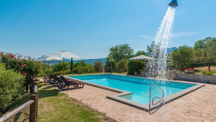 Montebendico vacation rental with a private pool in Grosseto, Italy