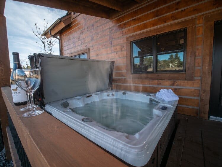 Estes Park 12 cabin rental with hot tub