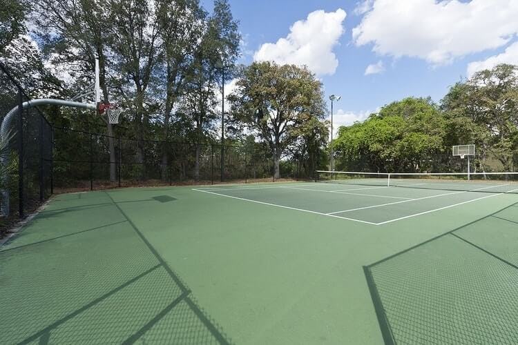 sports court at emerald island