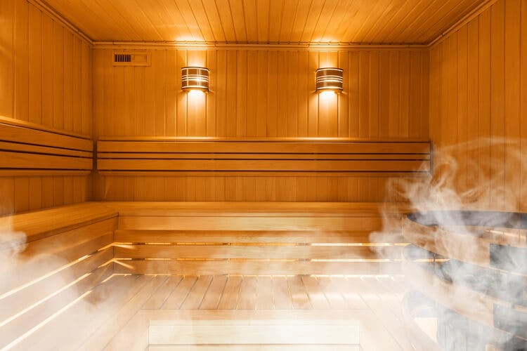 steamy sauna