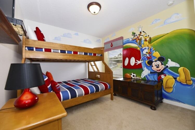 WaterSong 24 Disney-themed bedroom