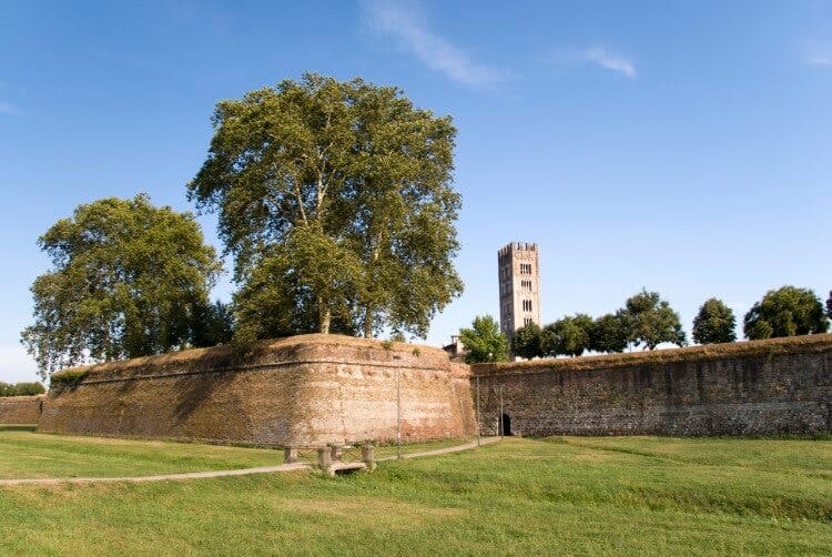 medieval walls of Lucca