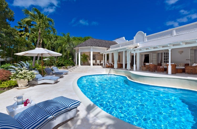 Klairan Sandy lane villa rental in Barbados' Sandy Lane Resort