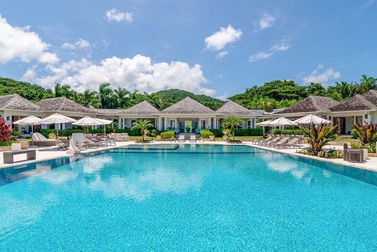 Infinity at the Tryall Club villa rental in Jamaican resort