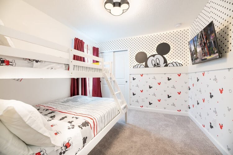 mouse themed bedroom