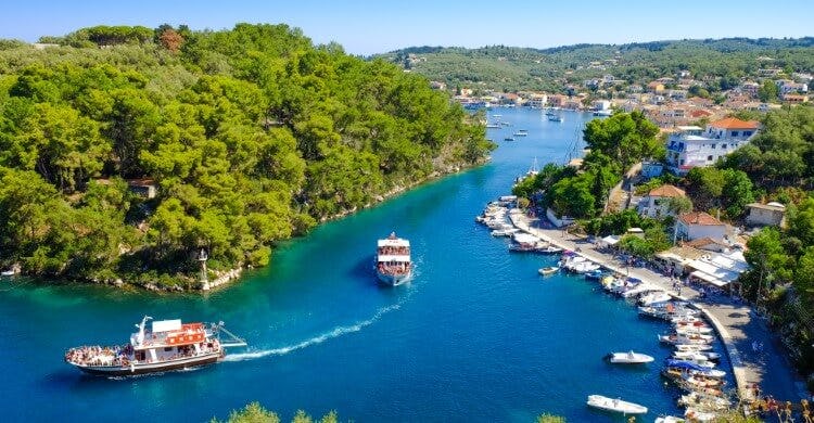 aerial view of paxos