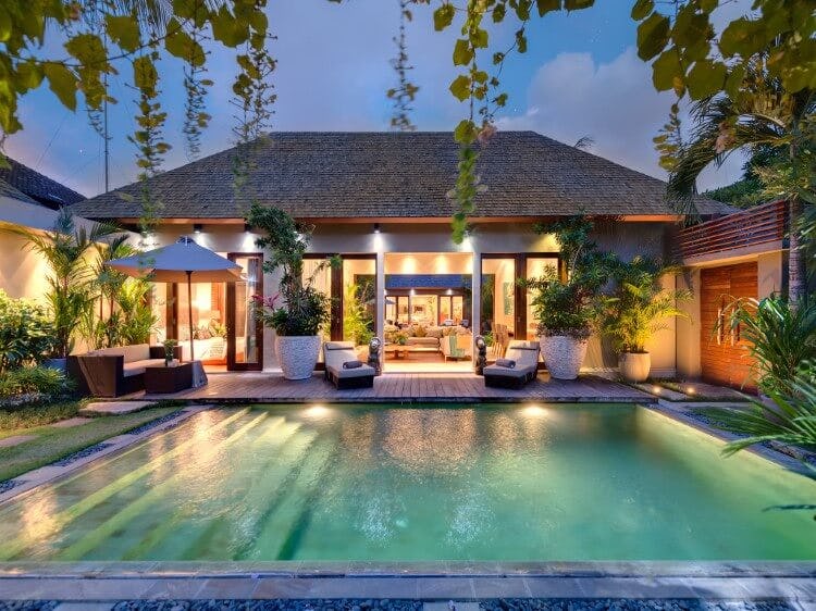 villa in bali with pool