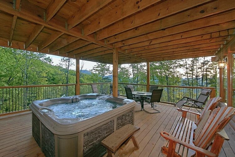 Great Smoky Mountains 3 rental with hot tub