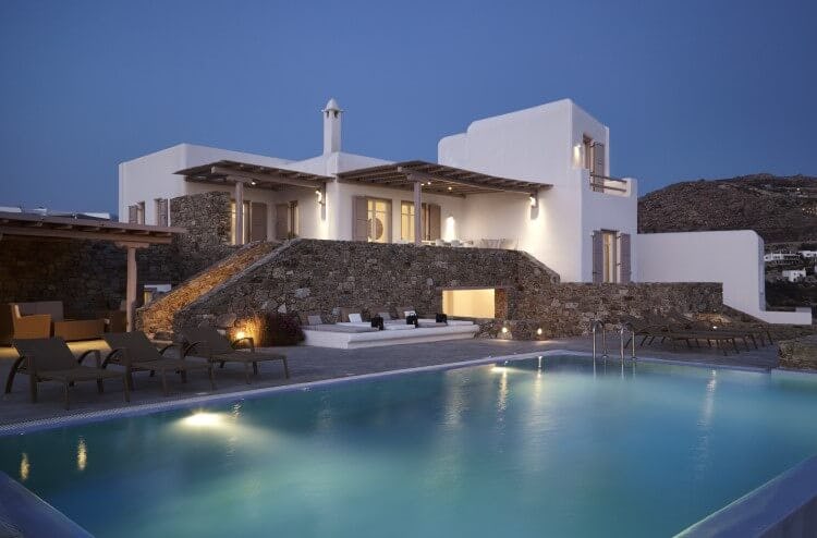 Elia White Residence Mykonos villa rental