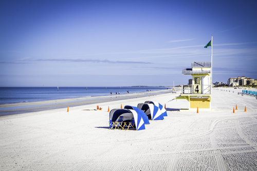 A Warm Morning on Clearwater Beach