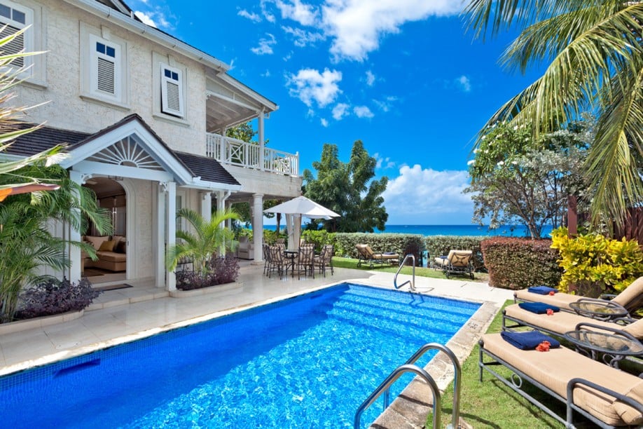 The best spot on the beach top Barbados beachfront homes