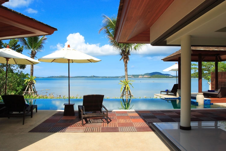 Bophut 4120 villa in Koh Samui with pool and sea view