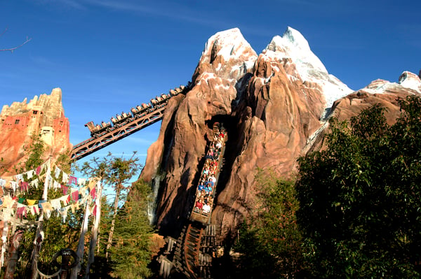 Legend of the Forbidden Mountain ride at the Animal Kingdom in Orlando