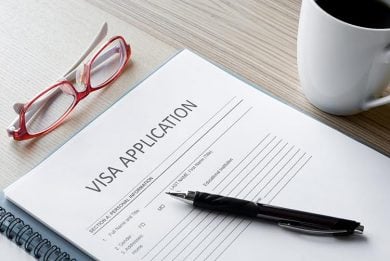 Visa application for Barbados