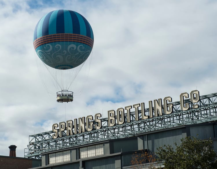 hot air balloon ride in disney springs