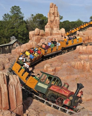 one of the fastest rides at Disney World