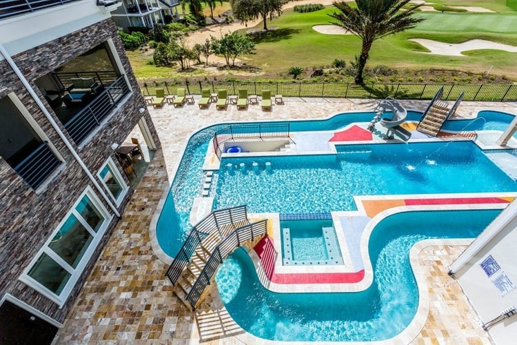 Amazing pool designs in Orlando, reunion resort 0