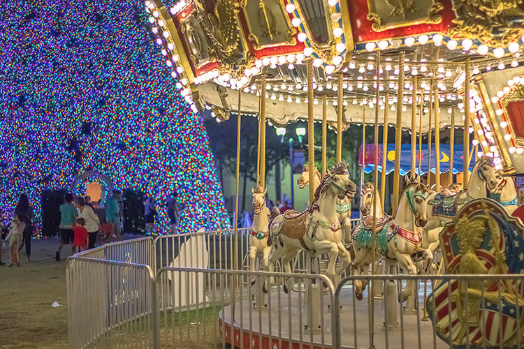 Orlando's funfairs are well worth visiting if you're traveling with children