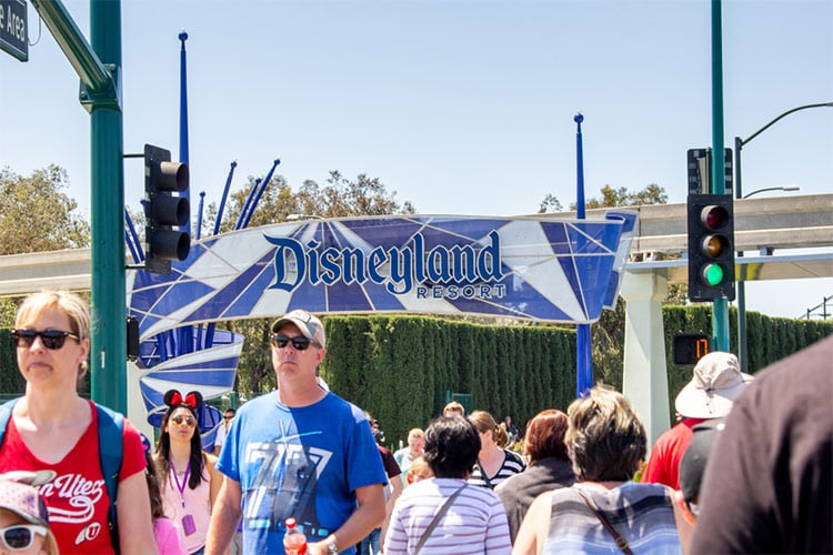 Disneyland Resort in California – one of the best theme parks in the USA for great weather