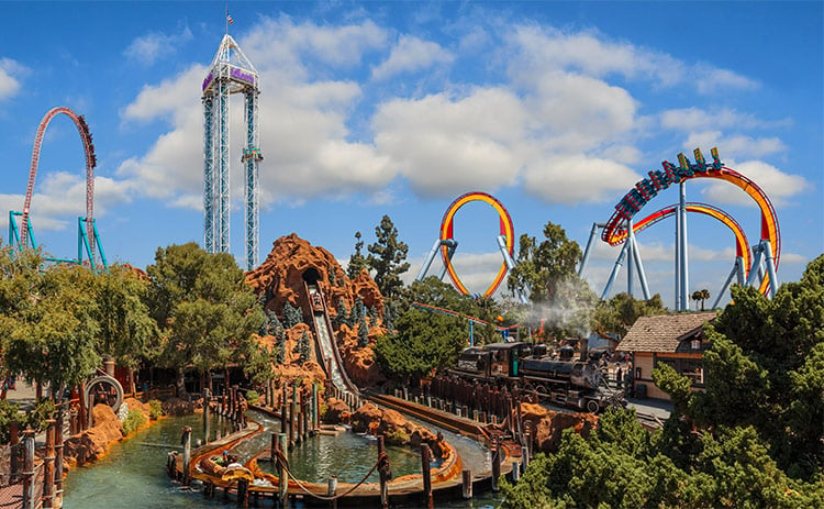 Knotts Berry Farm is one of the best theme parks in the USA