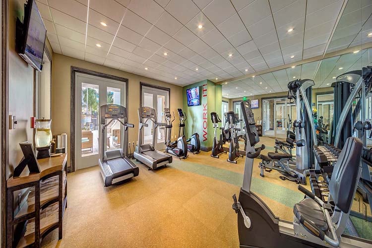 Encore Resort membership and amenities include the onsite fitness center
