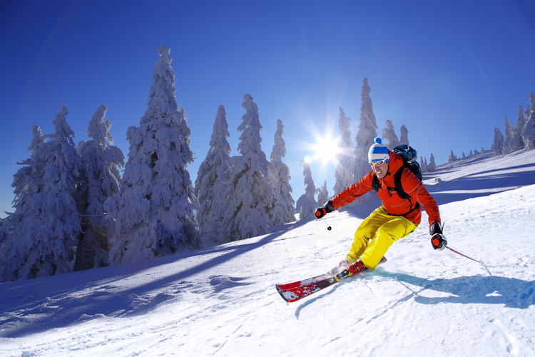 Downhill skiing Colorado