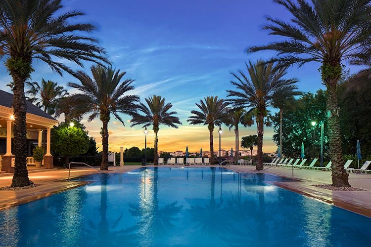Reunion resort pools will enhance your Orlando villa stay this spring break